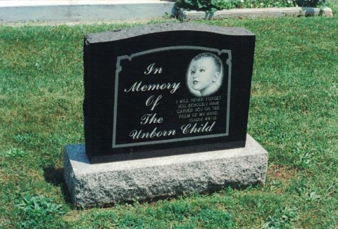 In Memory of The Unborn Child